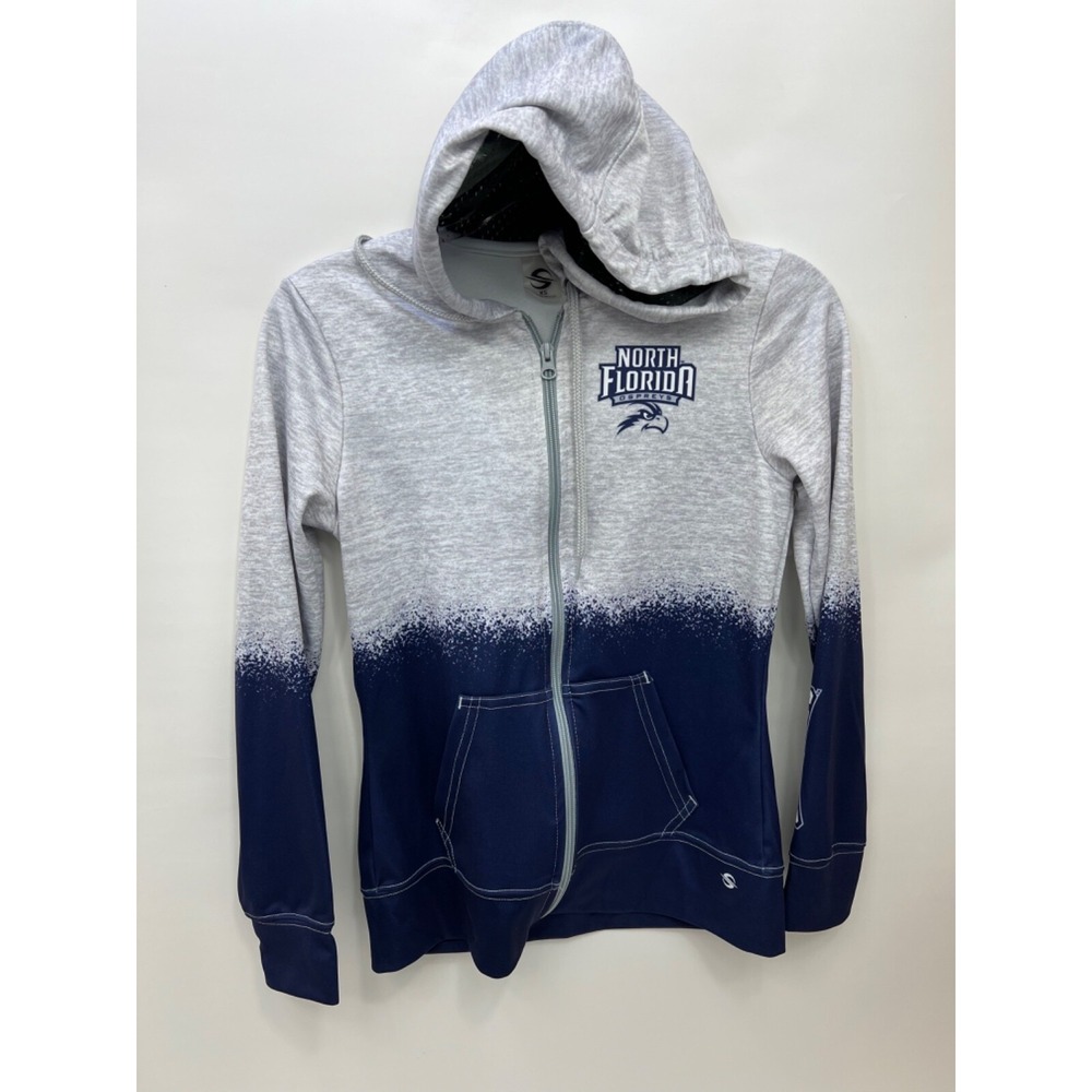 North Florida Ospreys Full Zip Pockets Long Sleeve Jacket Womens Size XS‎